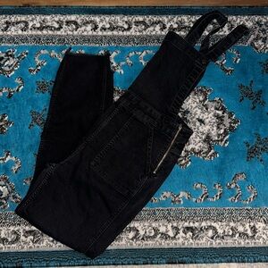 Madewell Denim Overalls Zipper Pocket